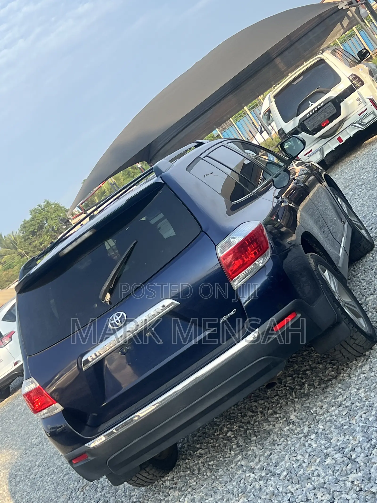 Toyota Highlander 2012 Blue