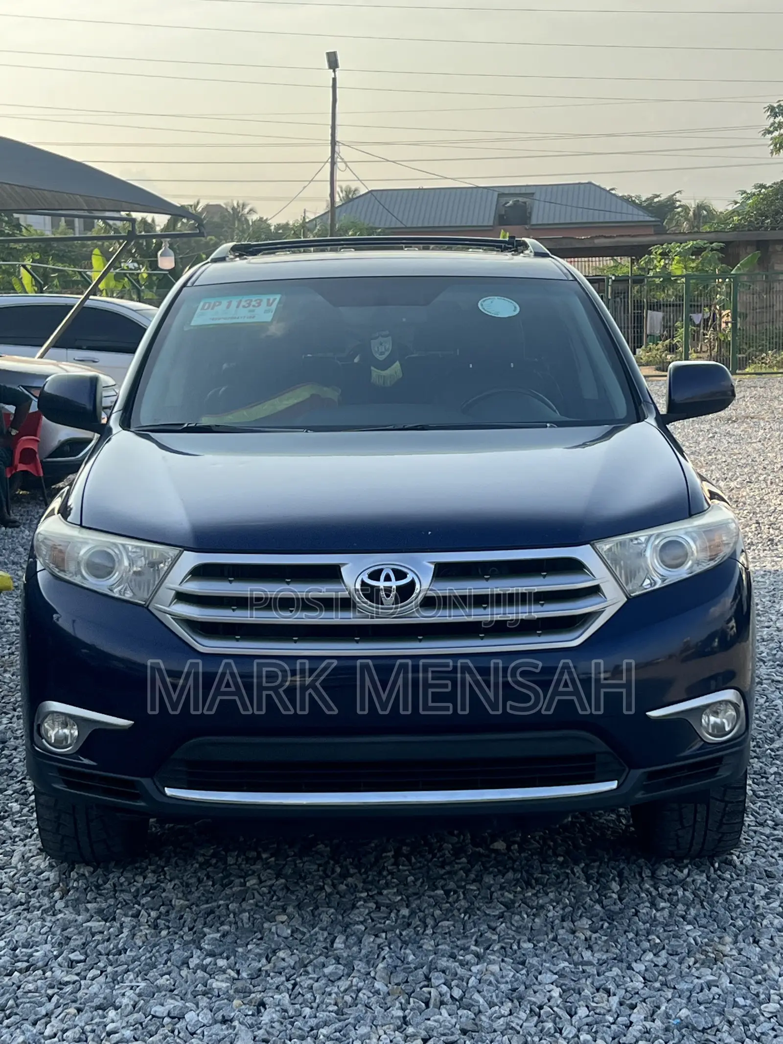 Toyota Highlander 2012 Blue