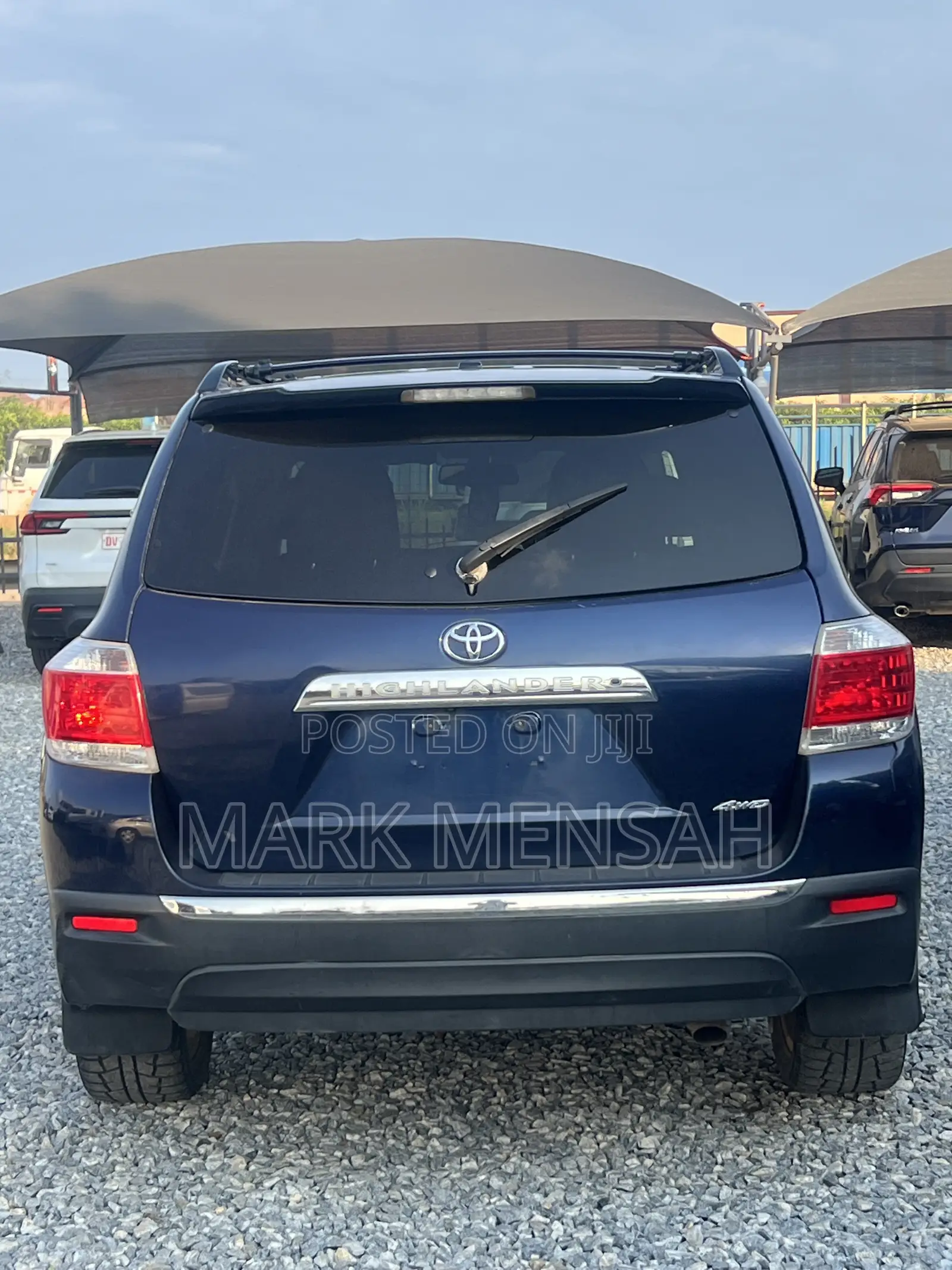 Toyota Highlander 2012 Blue