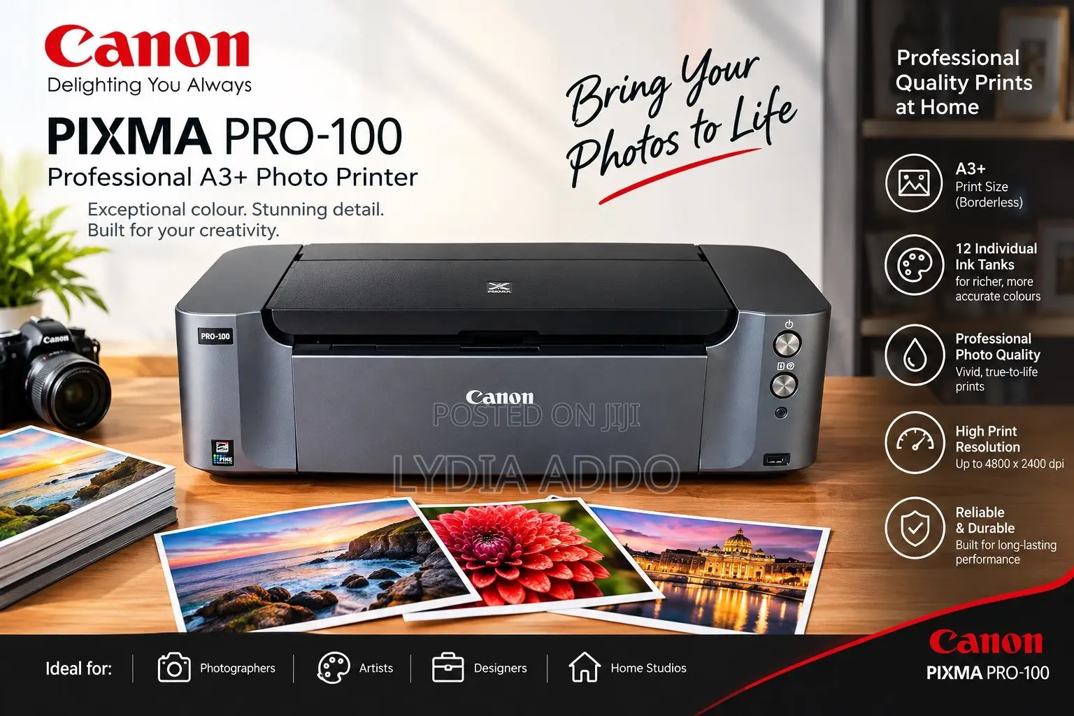 Canon PIXMA PRO-100 Printer