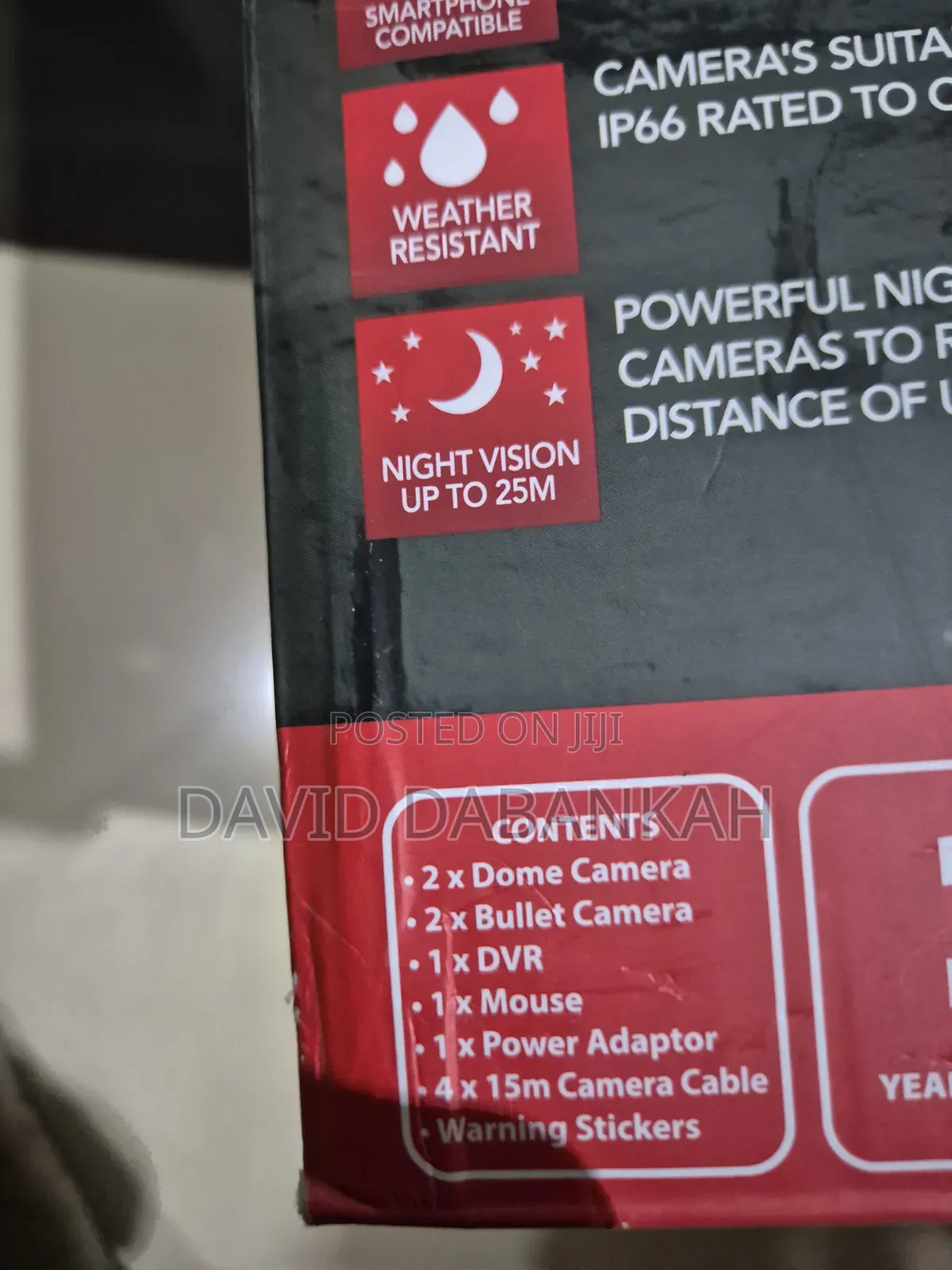 Brand New Home Protector 4-Camera CCTV Security Kit