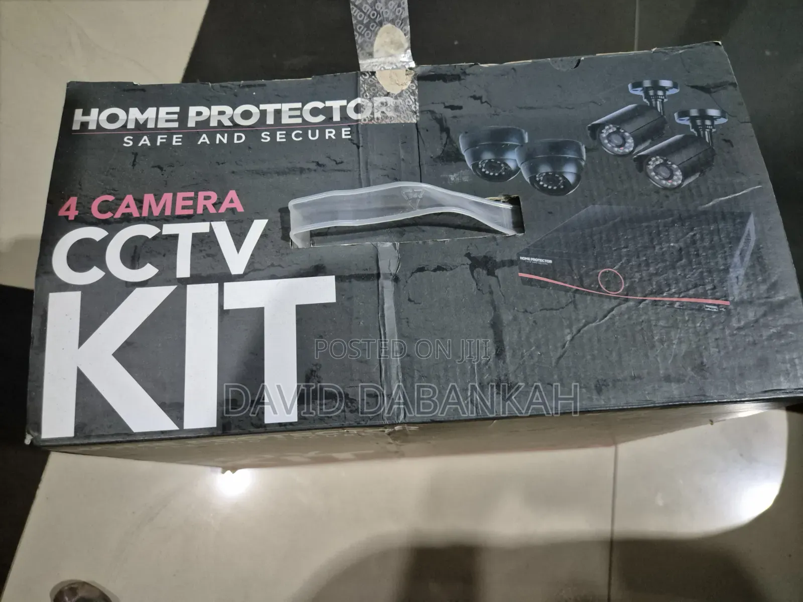 Brand New Home Protector 4-Camera CCTV Security Kit