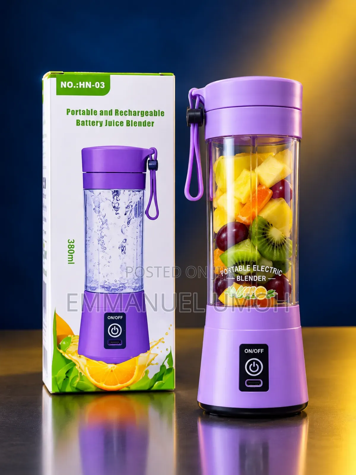 Portable USB Rechargeable Blender