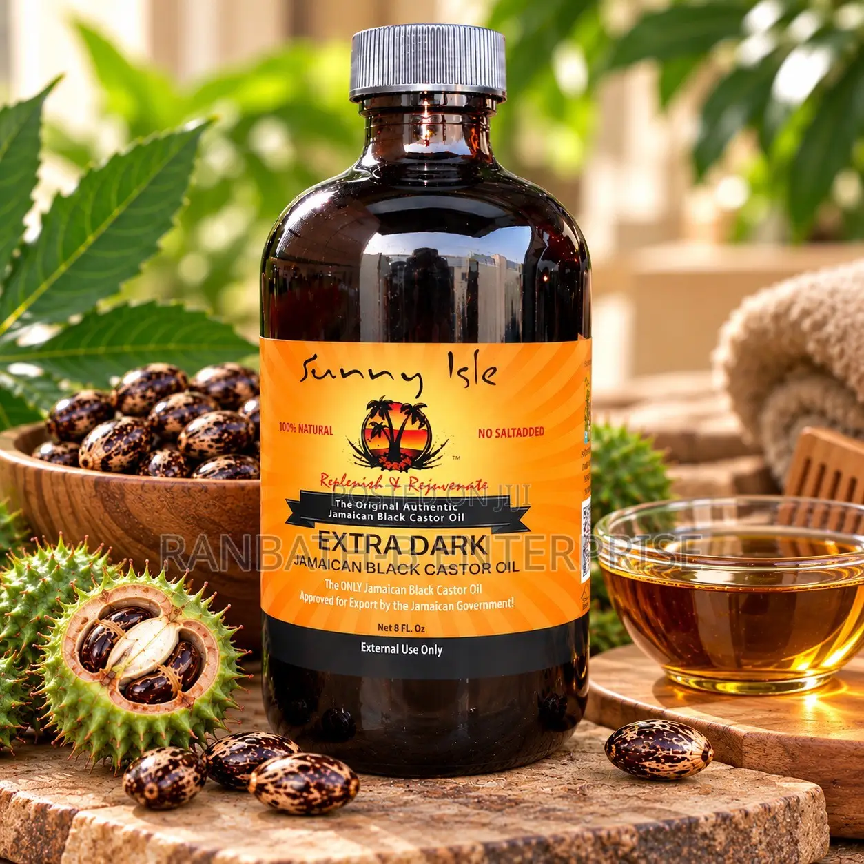 Sunny Isle Extra Dark Jamaican Black Castor Oil – 100% Natural