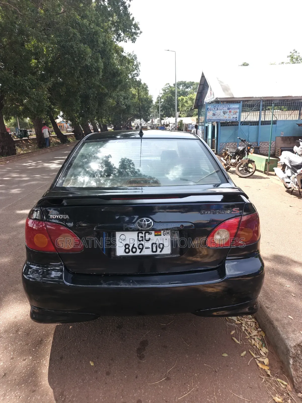 Toyota Corolla 2003 Black