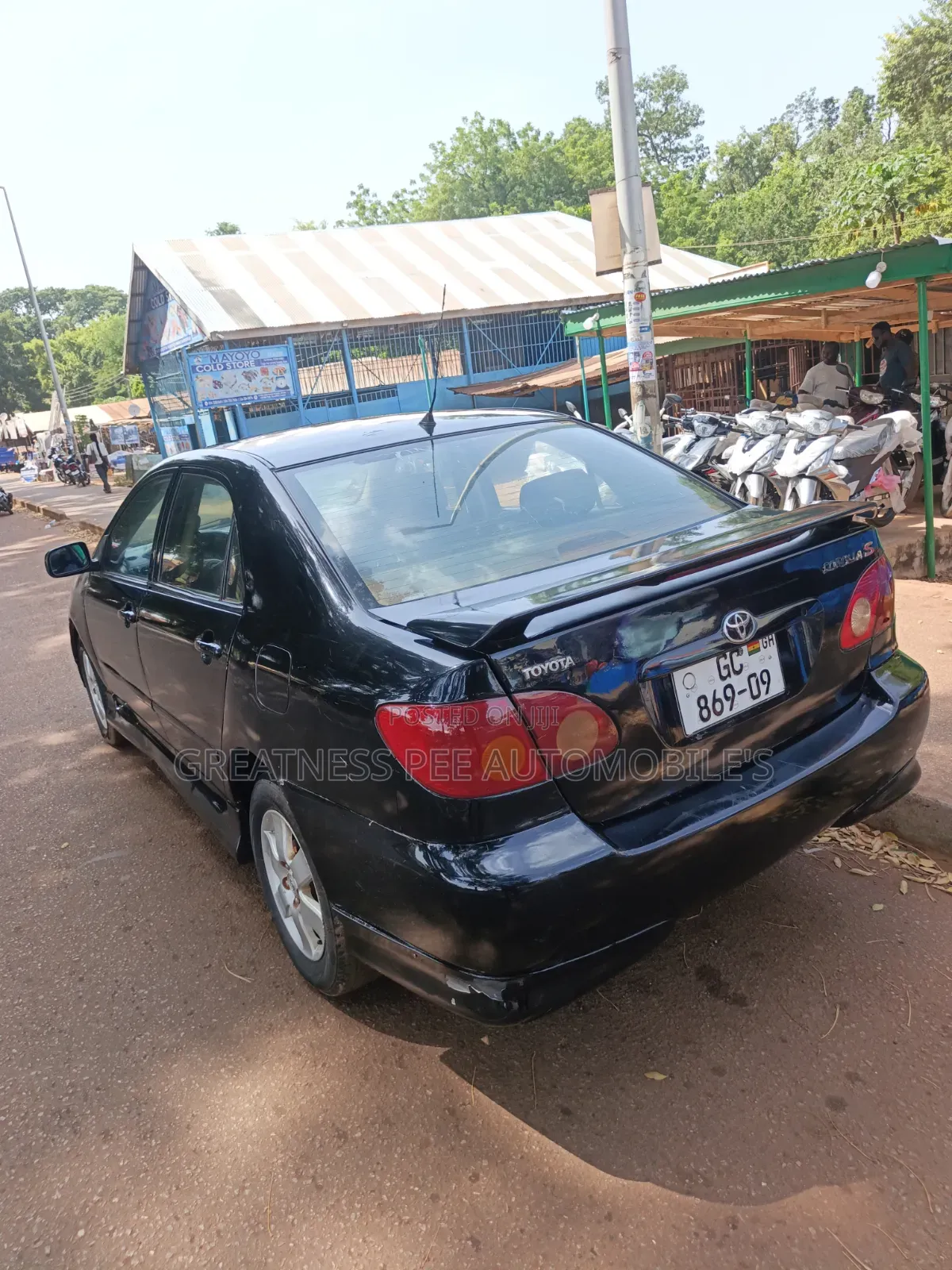 Toyota Corolla 2003 Black