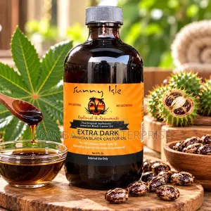Sunny Isle Jamaican Black Castor Oil for Hair and Scalp Care