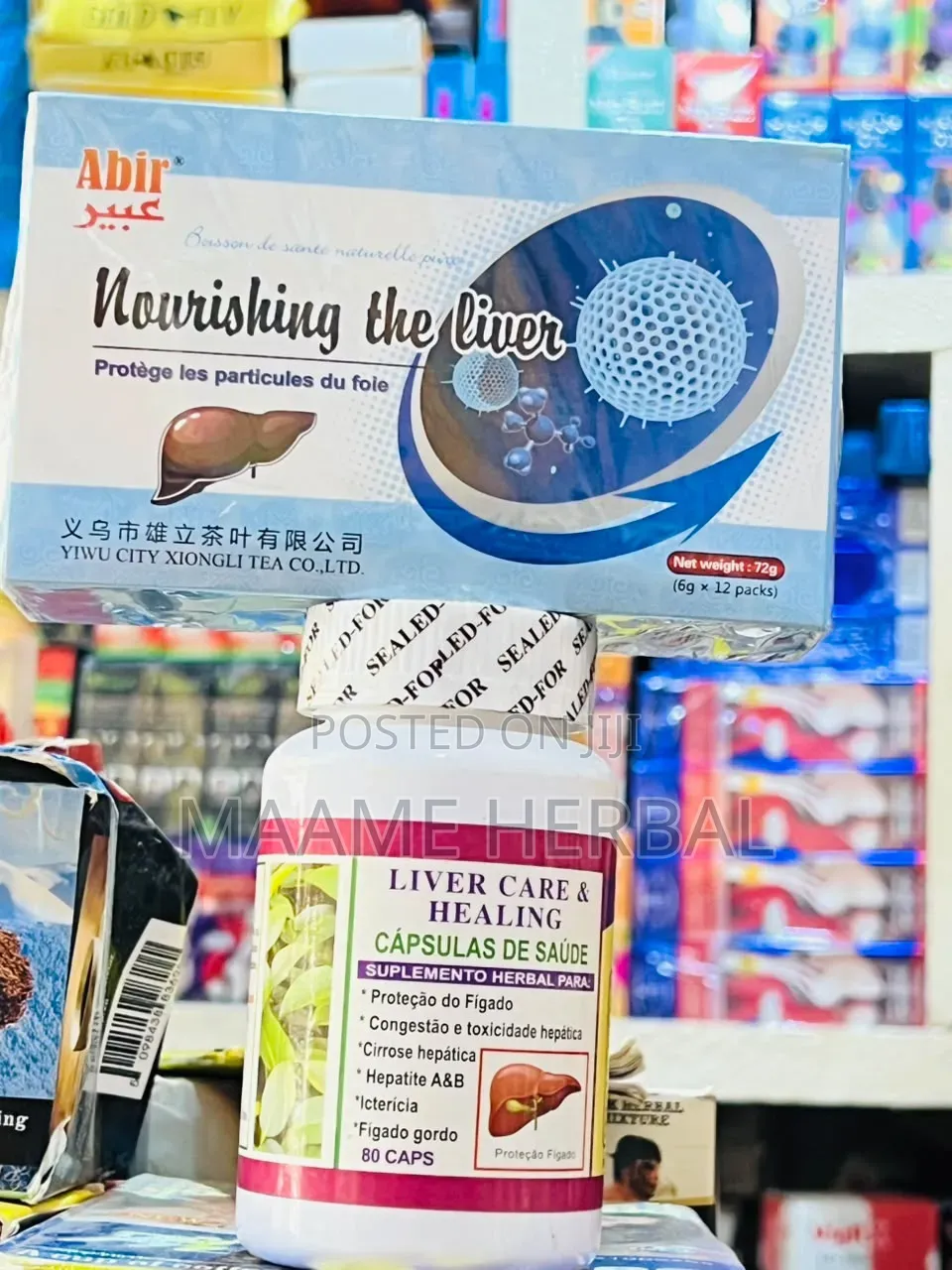 Liver Care Capusel and Tea(combo)