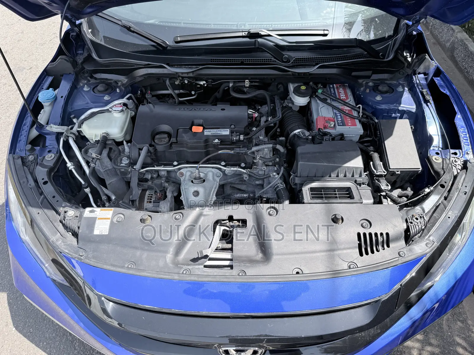 Honda Civic Sport Sedan 2019 Blue