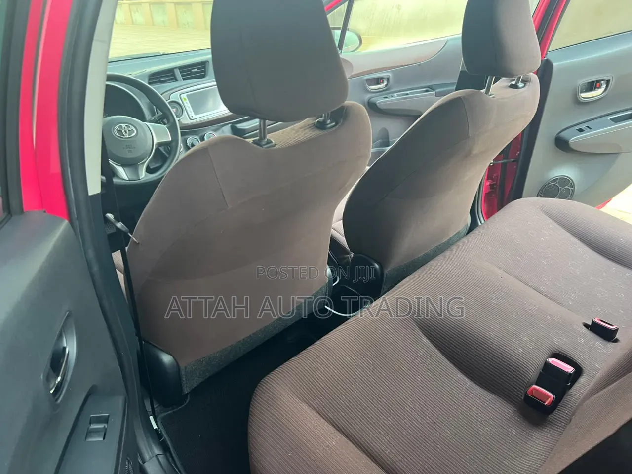 Toyota Vitz 2010 Red