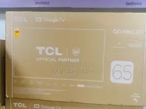 Adorable Android 4k UHD Smart TCL 65”(Black)
