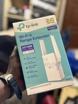 TP-Link AX1500 WiFi 6 Extender With External Antenna Up to 1500mbps