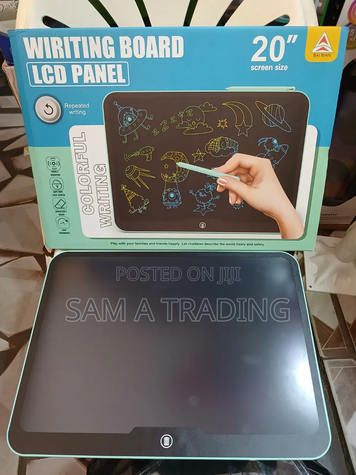 20 Inches LCD Rechargeable Writing Tablet