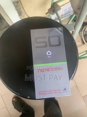 New Infinix Note 50s 256 GB Black