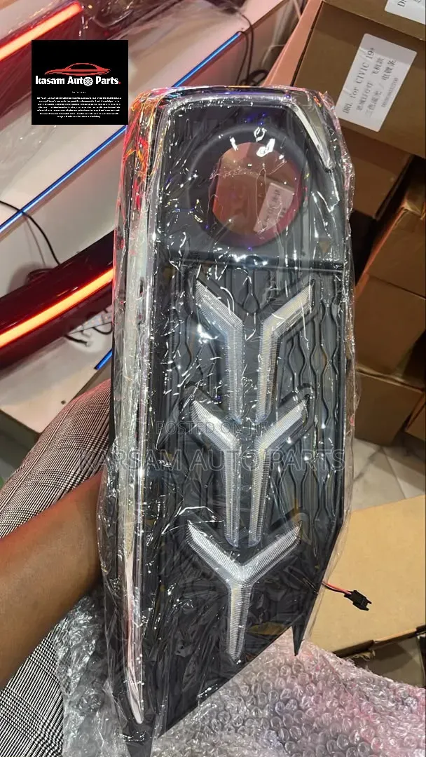 Honda Civic 2022 Front Bumper Reflector Led Type