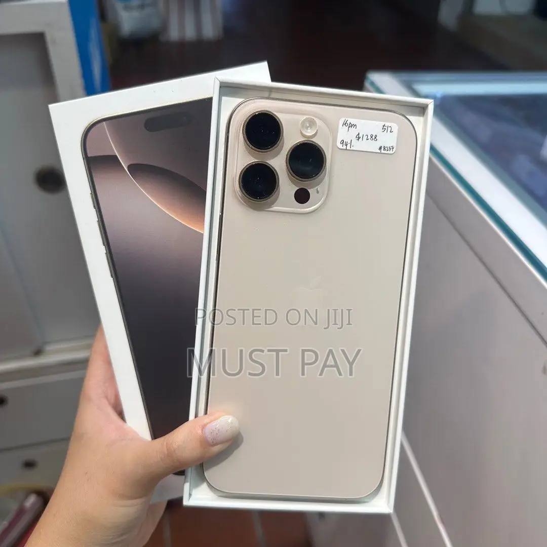 New Apple iPhone 16 Pro Max 1 TB Black