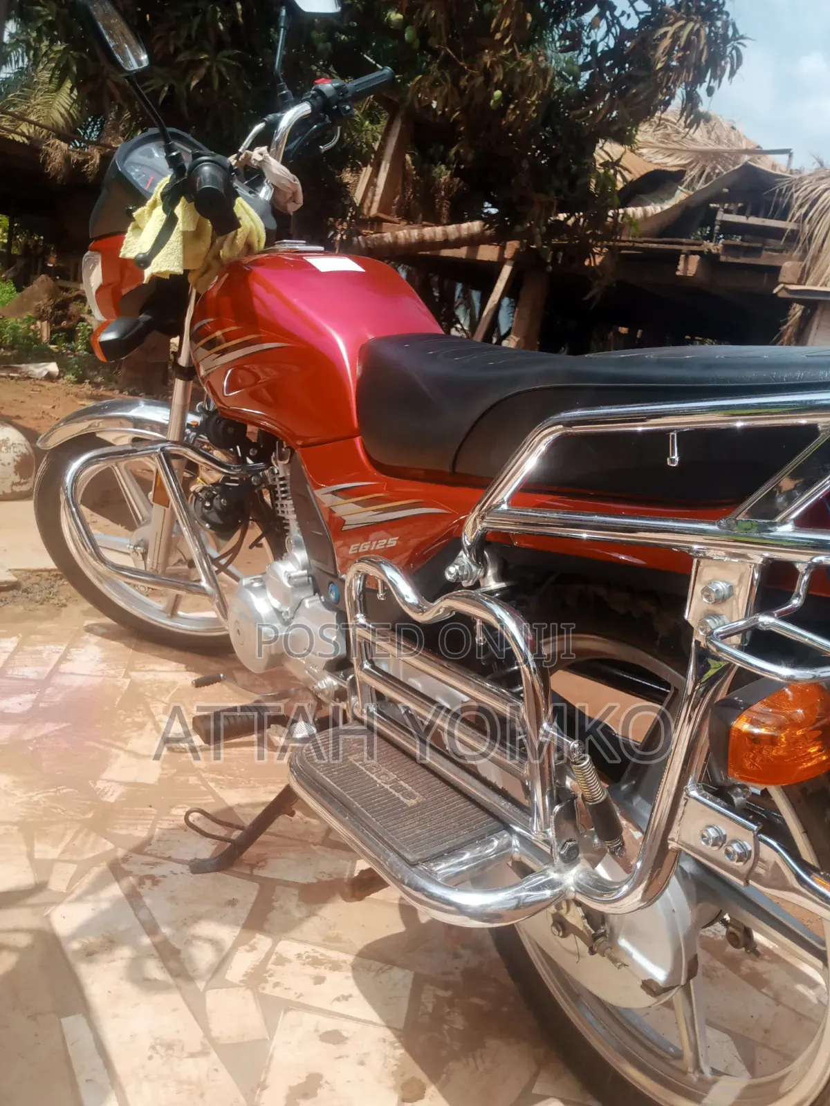 New Haojue HJ125-8K 2026 Red