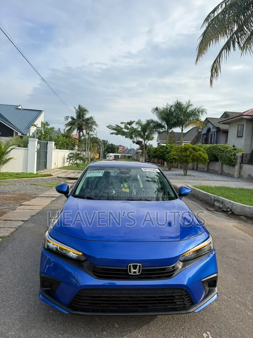 Honda Civic 2022 Blue