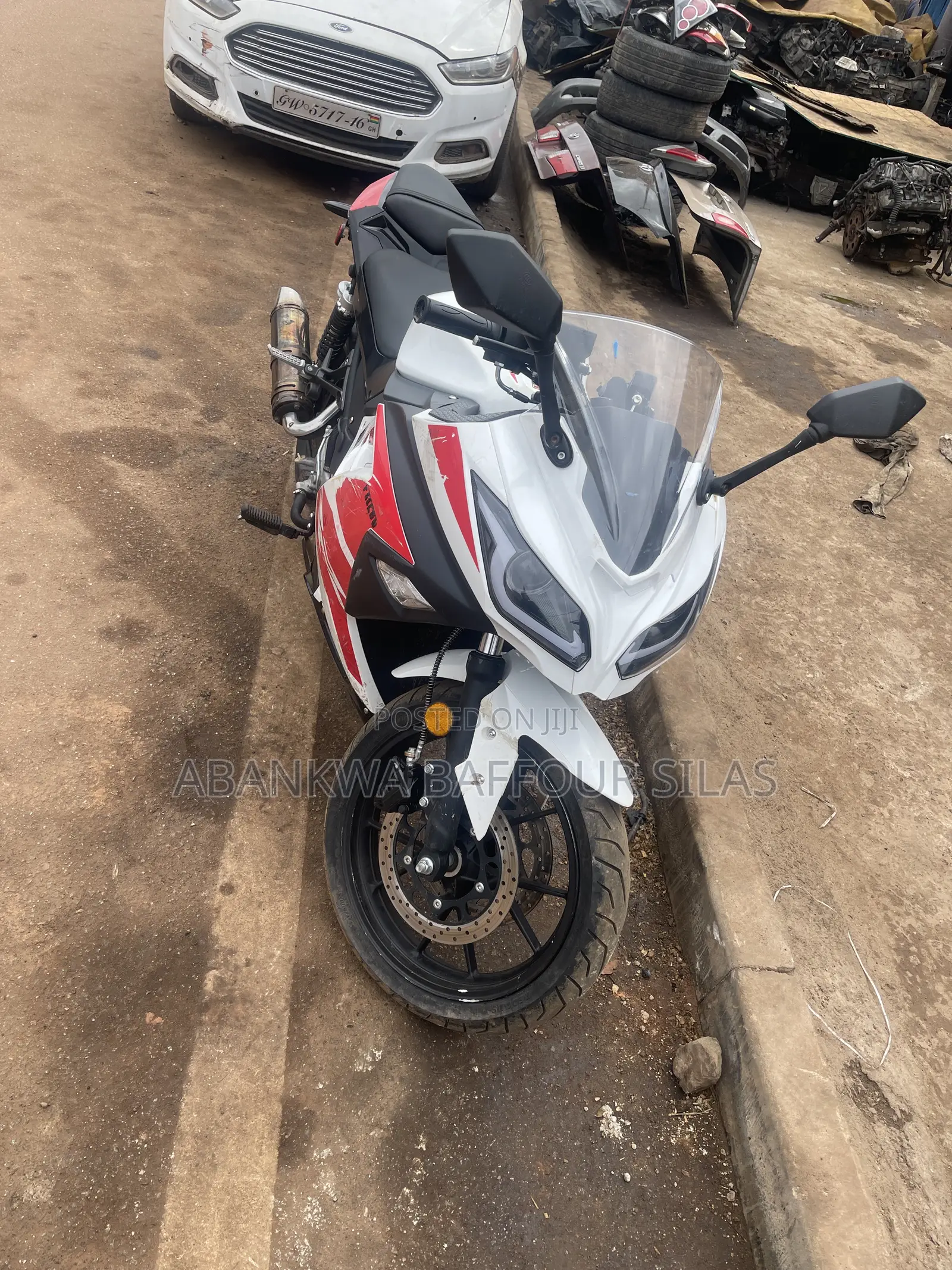 Motorcycle 2024 White
