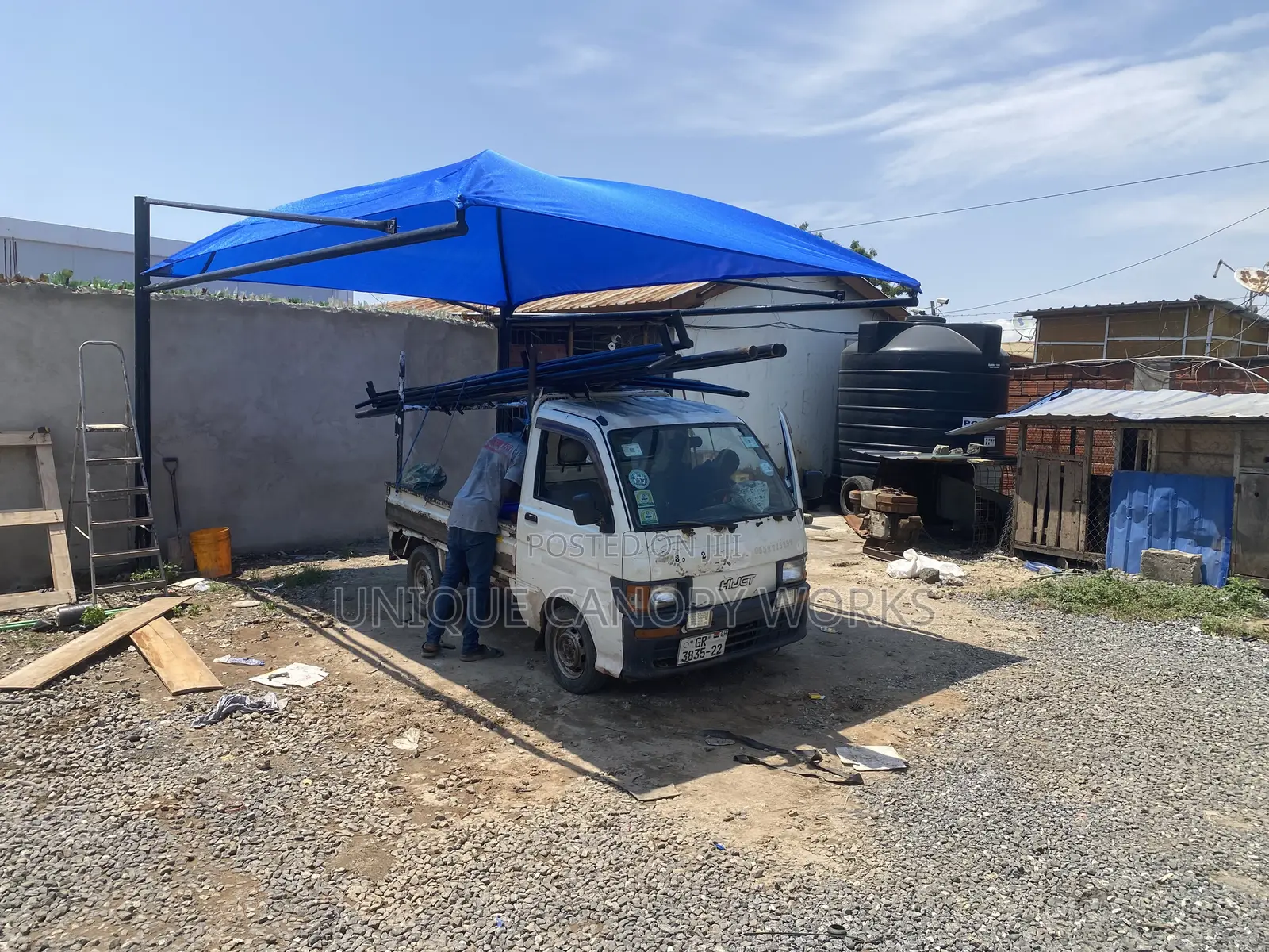 Formal Car Care Canopy