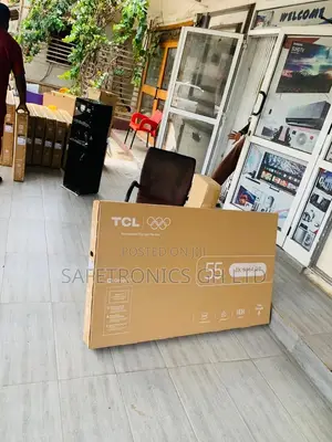 Design Smart Display TCL 55 Inch Led Android 4K TV