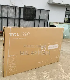 Large Screen TCL 85 Inch 4k Smart Qled Television