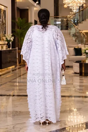 White Boubou Dress
