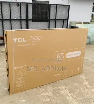 Upgrade Your TV With TCL 85 Inch Qled 4k Smart TV(Remote Control)