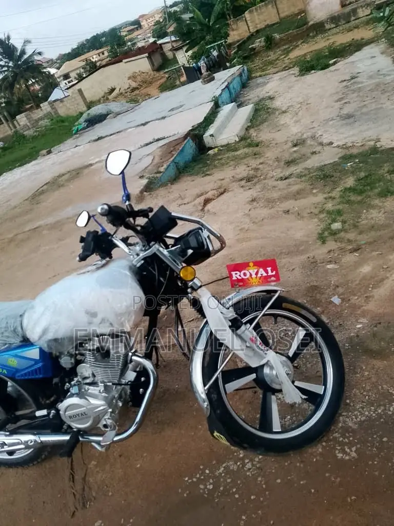 New Royal Motorcycle 2026 Blue
