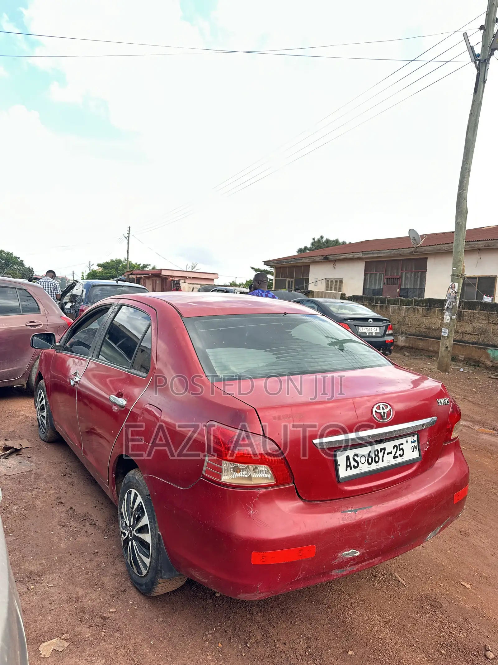 Toyota Yaris 2010 Red