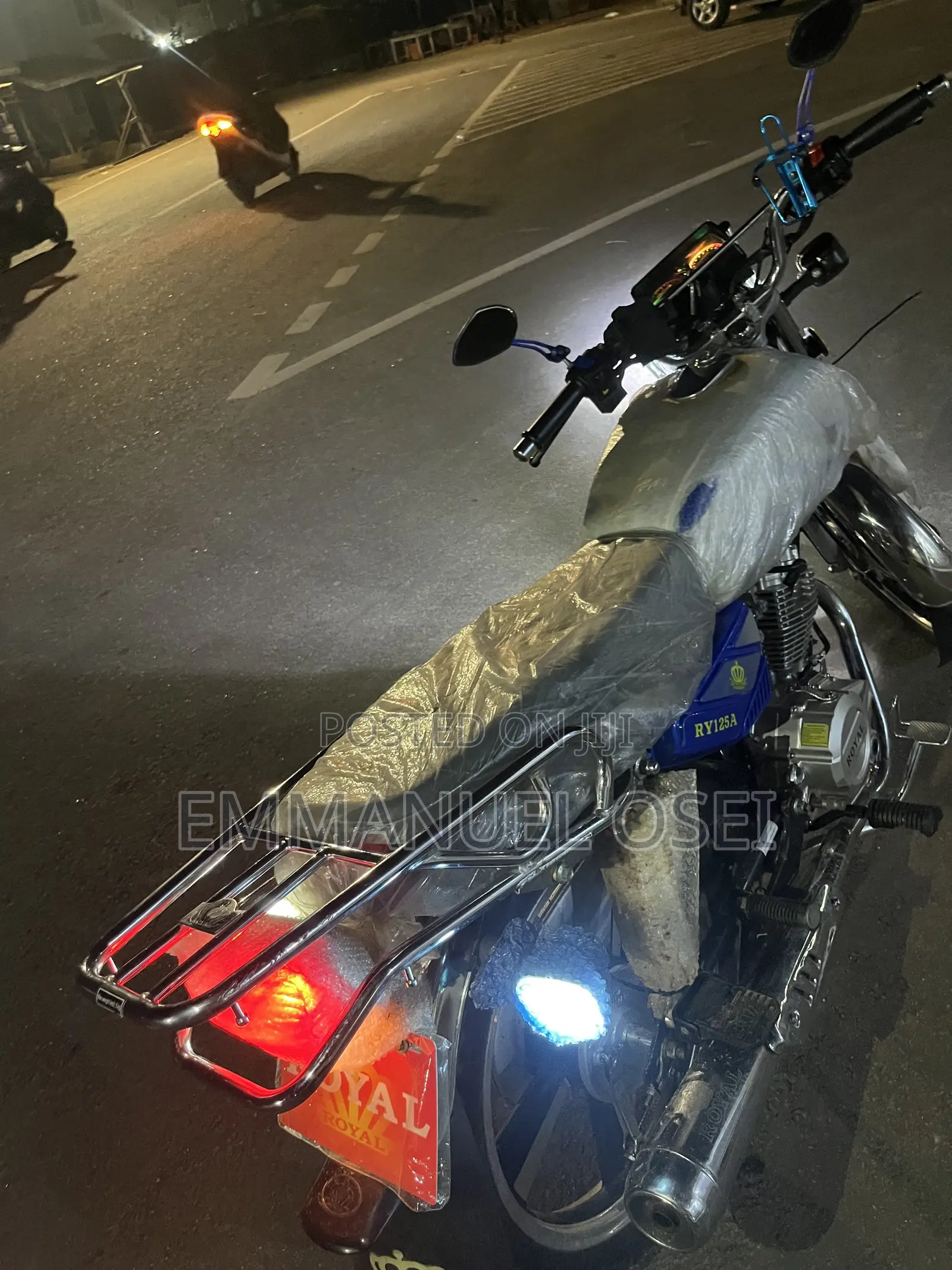 New Royal RY125 2026 Blue