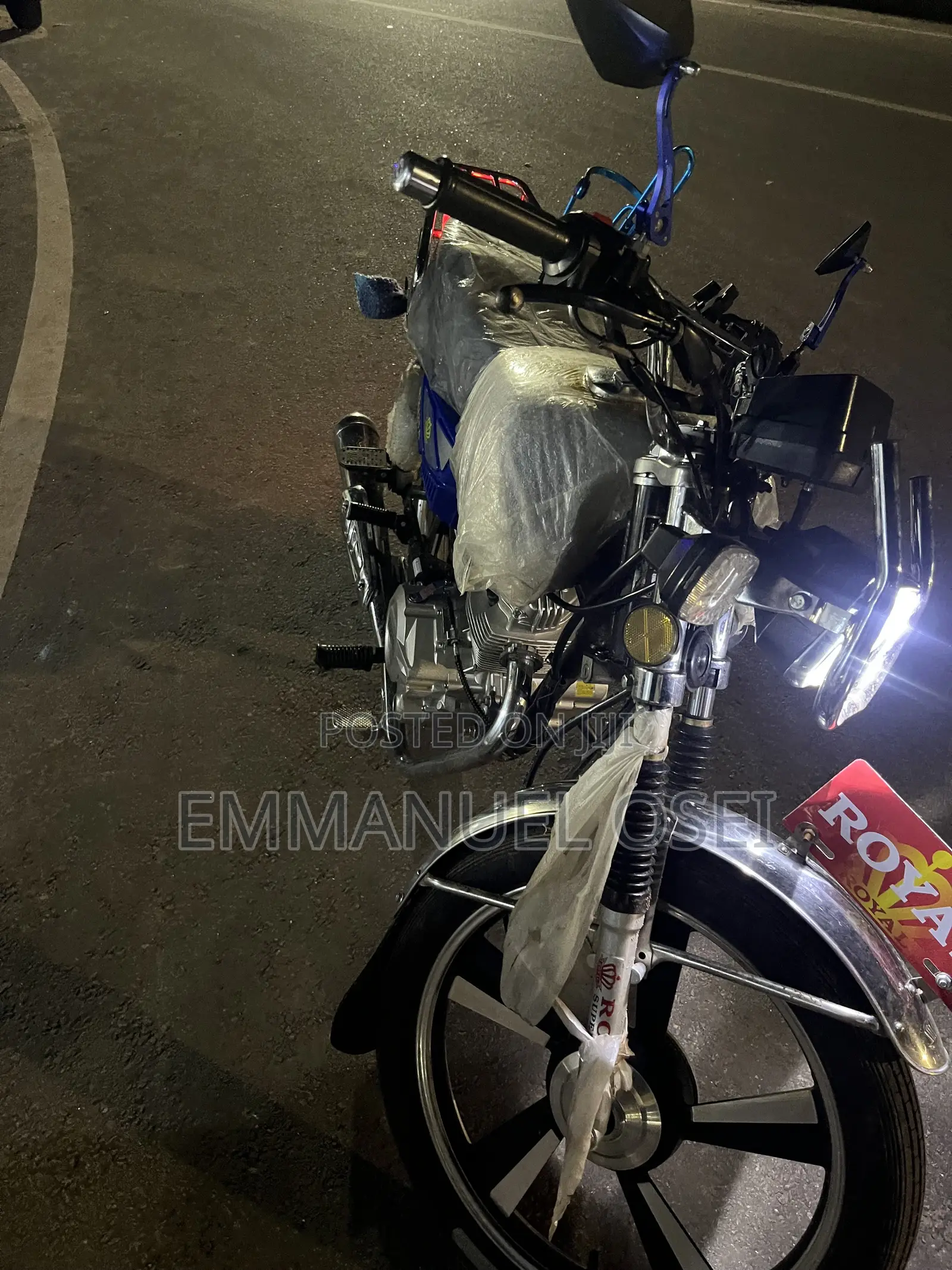 New Royal RY125 2026 Blue