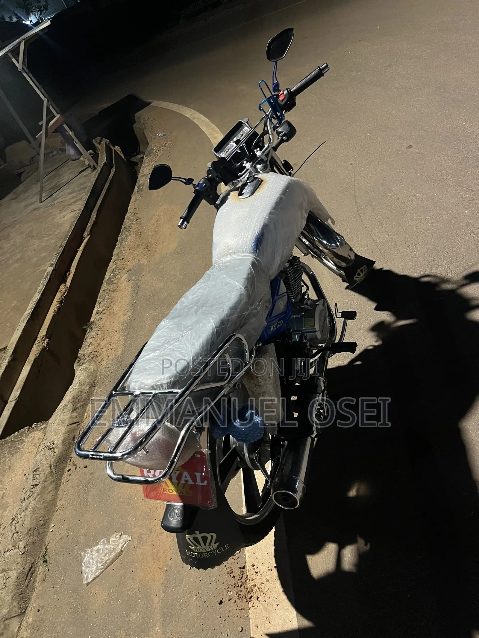 New Royal RY125 2026 Blue