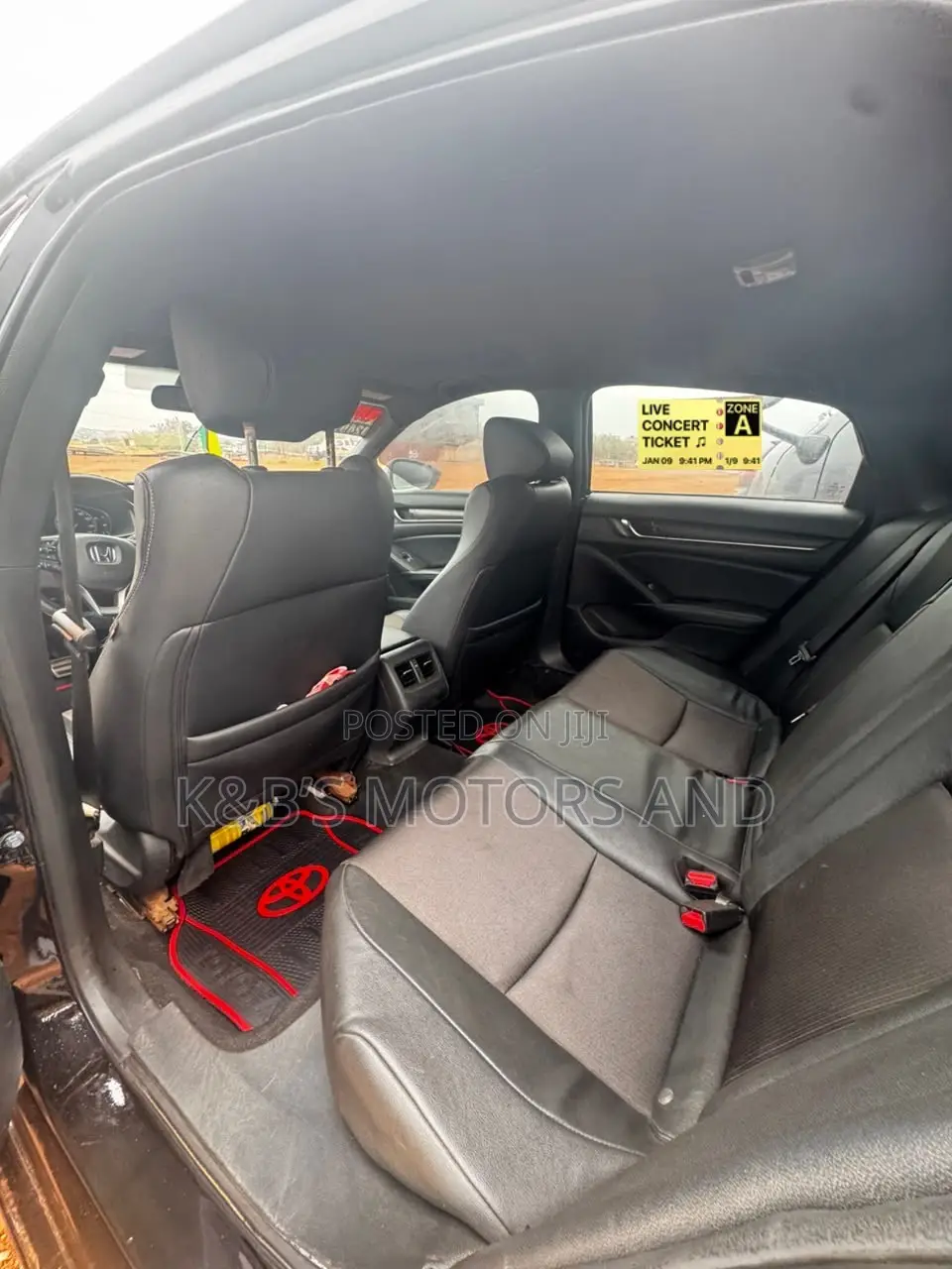 Honda Accord Sport (2.0L 4cyl Turbo 10A) 2019 Black