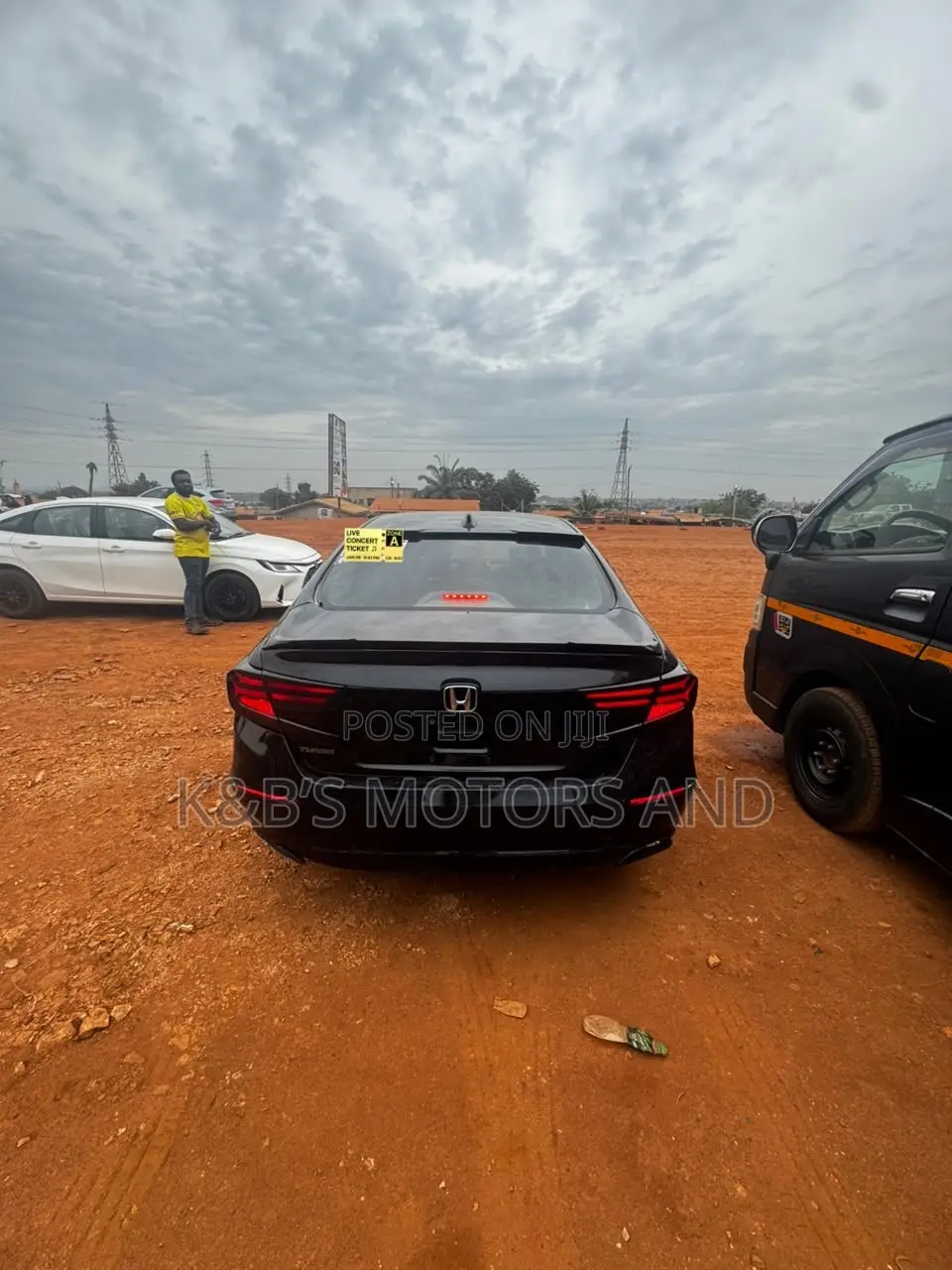 Honda Accord Sport (2.0L 4cyl Turbo 10A) 2019 Black