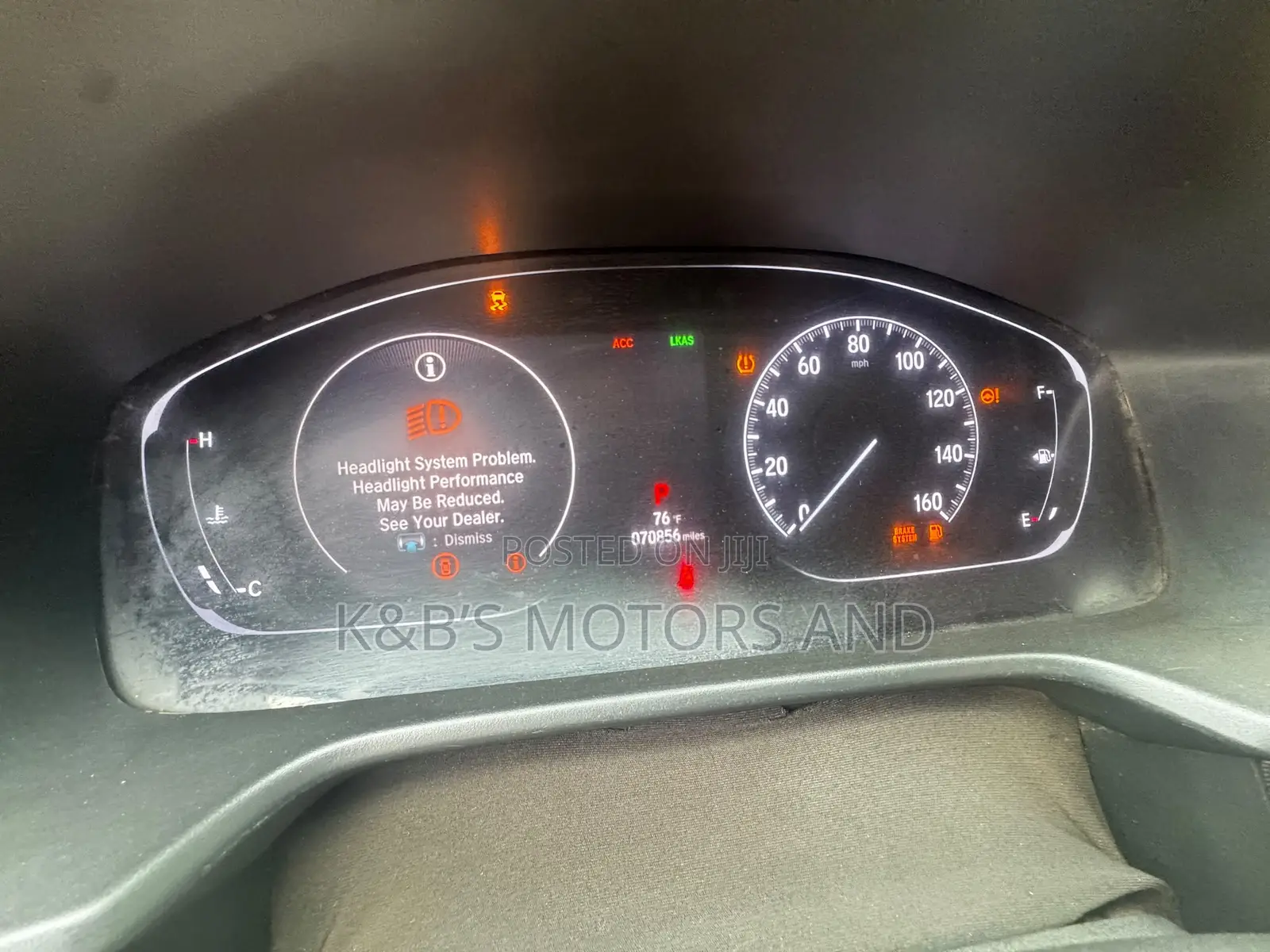 Honda Accord Sport (2.0L 4cyl Turbo 10A) 2019 Black