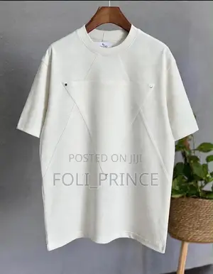 Premium Designer Striped Crewneck T-Shirt