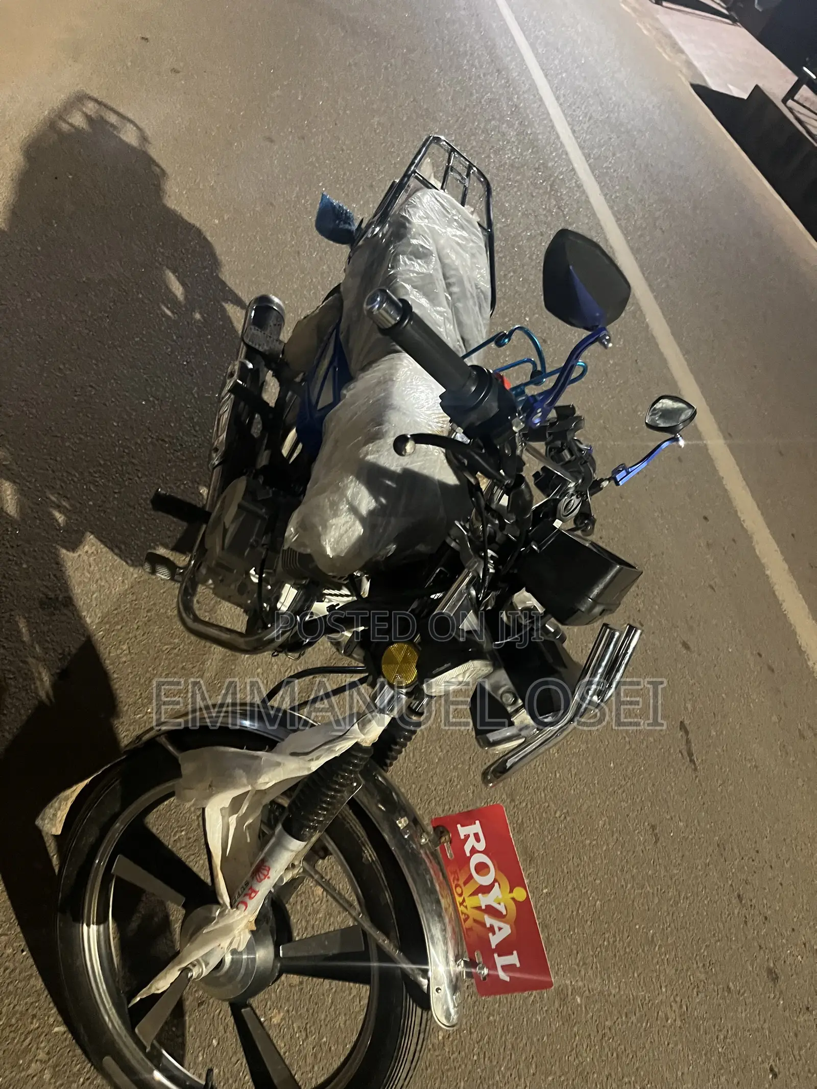 New Royal Motorcycle 2026 Blue