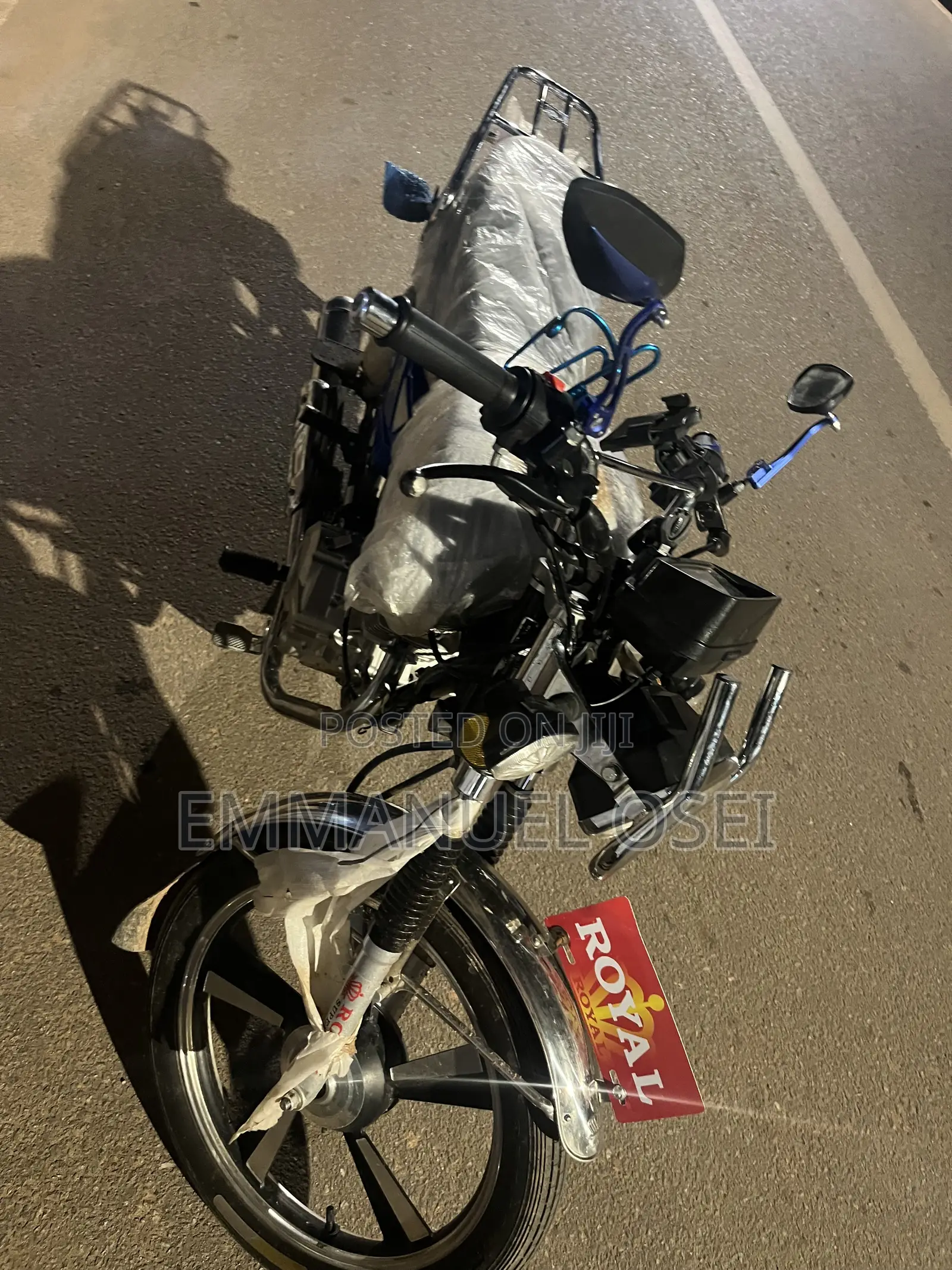 New Royal Motorcycle 2026 Blue