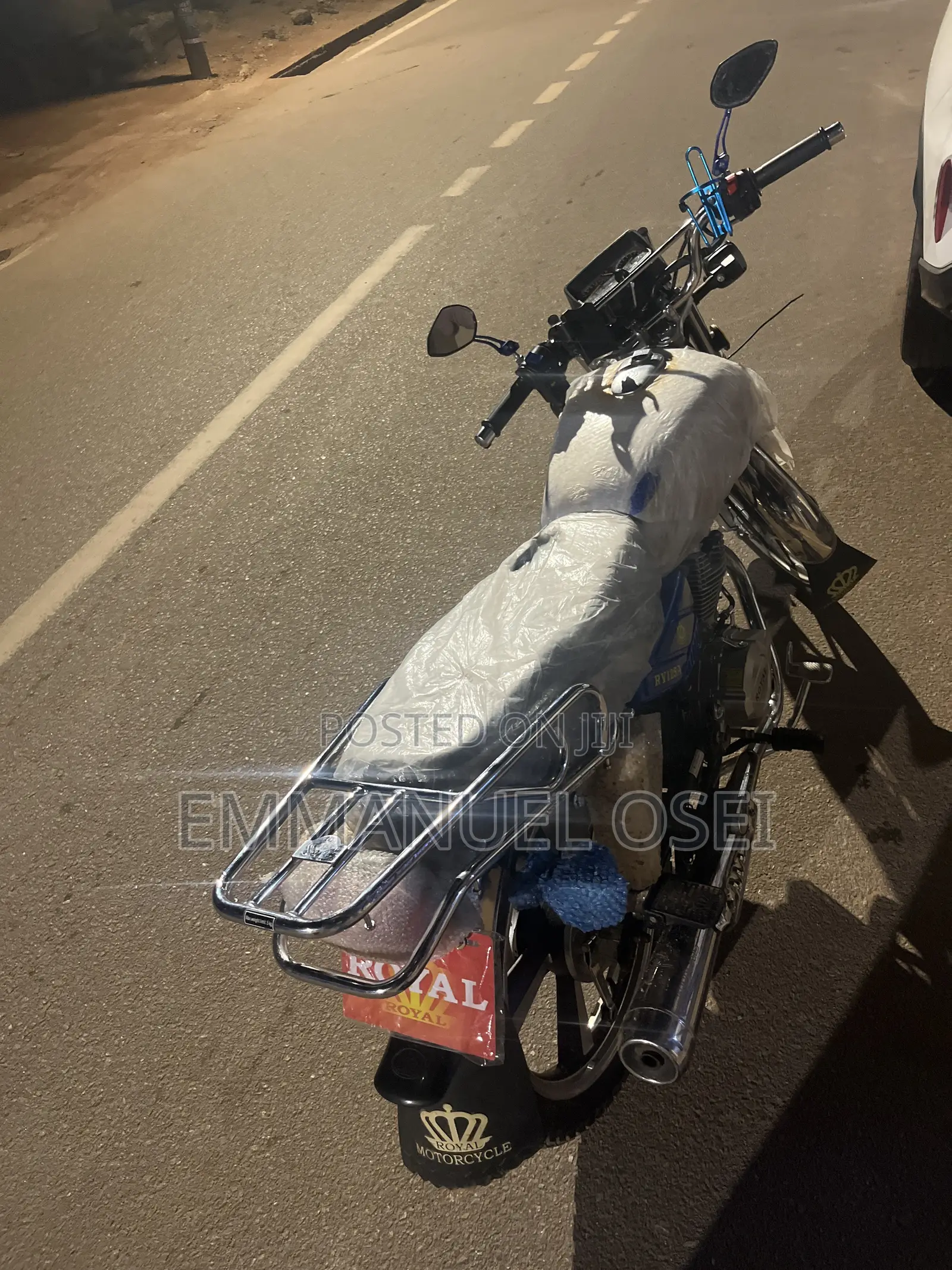 New Royal Motorcycle 2026 Blue