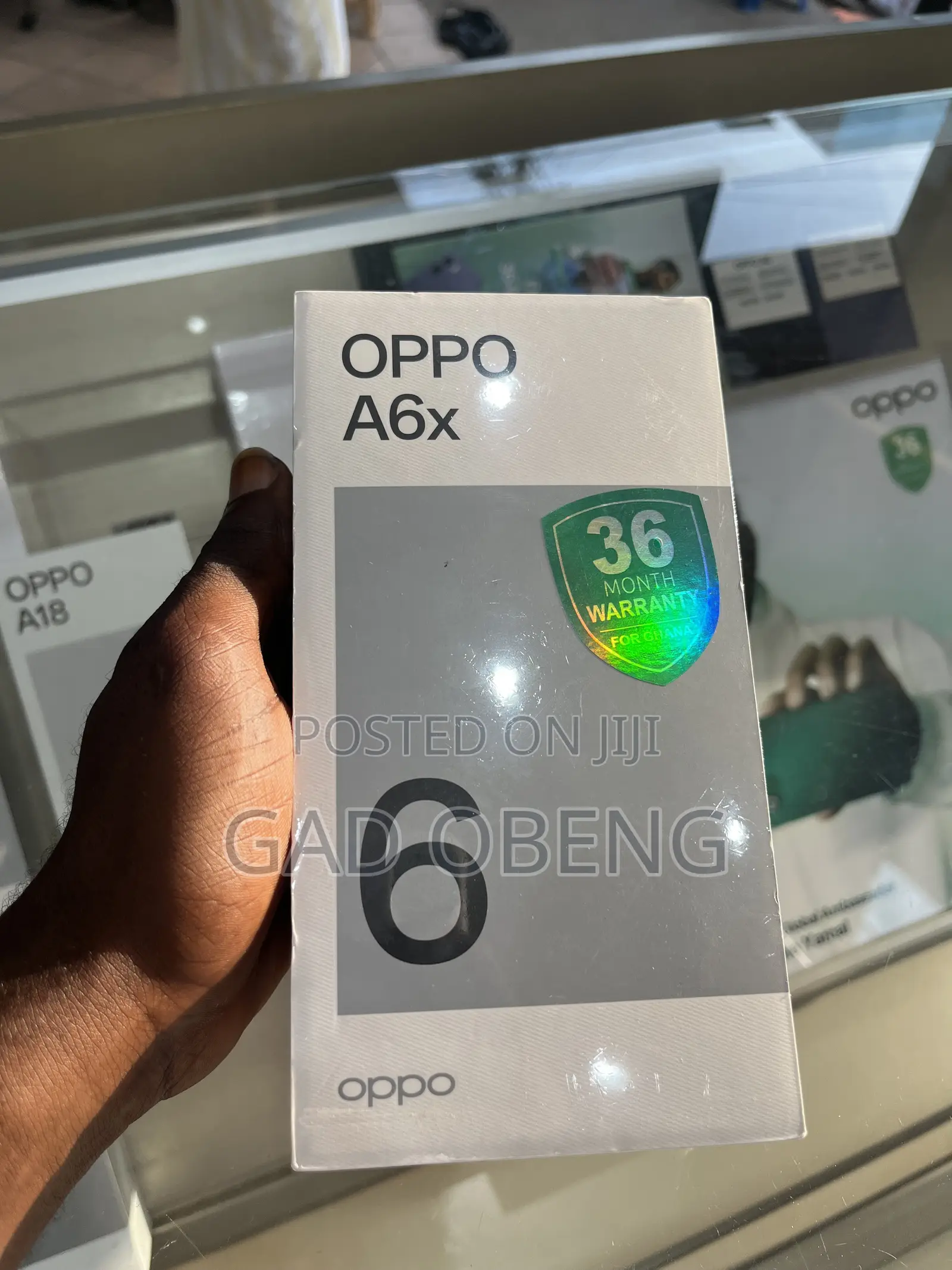 New Oppo A6x 128 GB Blue