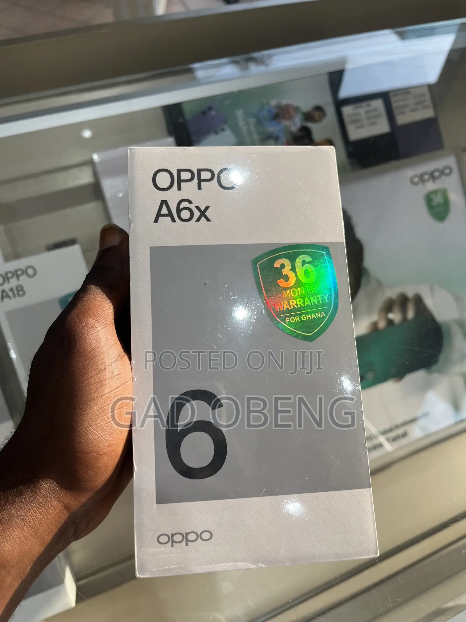New Oppo A6x 128 GB Blue