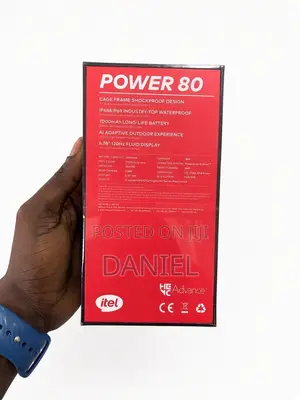 New Itel Power 80 128 GB