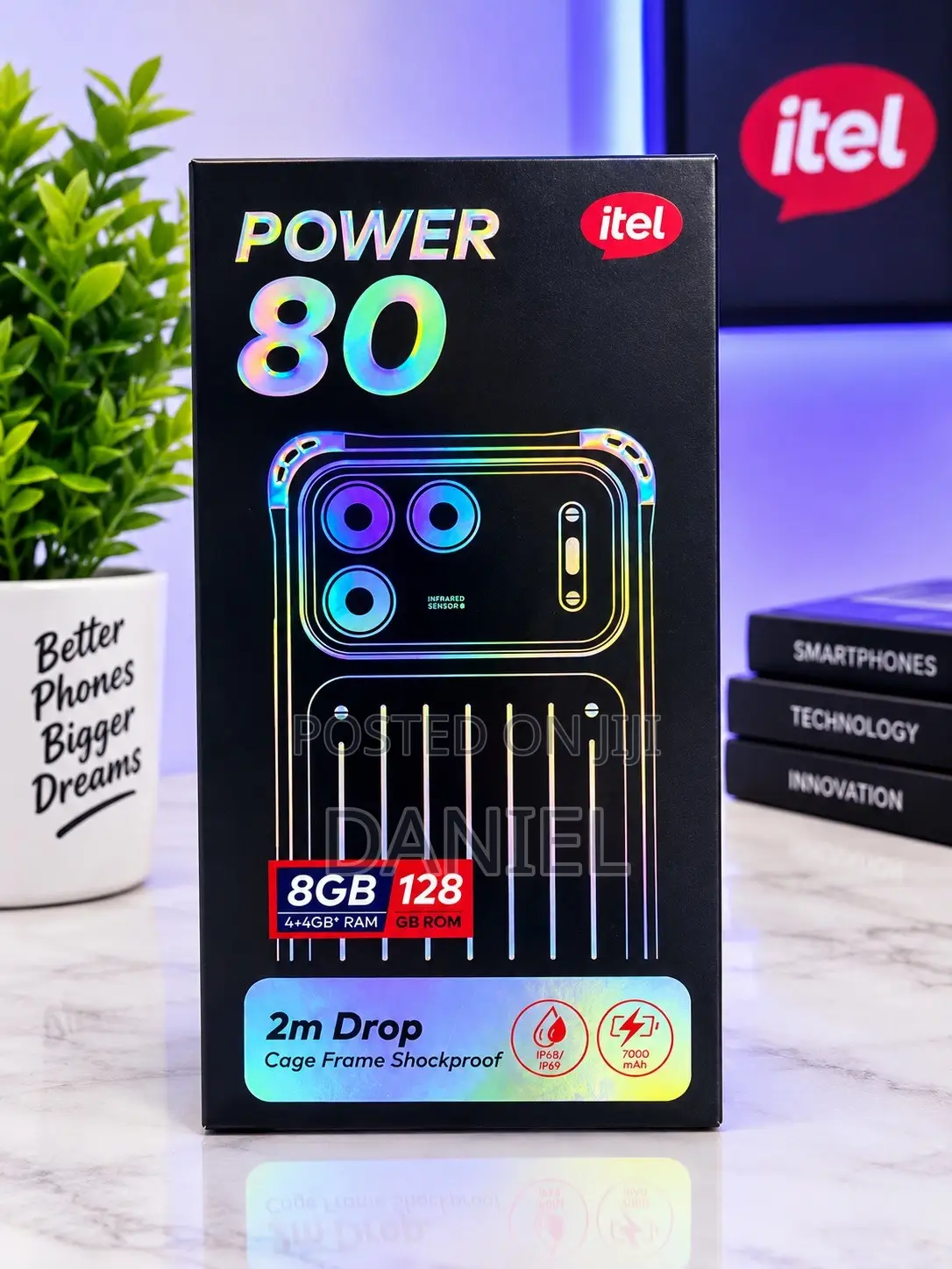 New Itel Power 80 128 GB