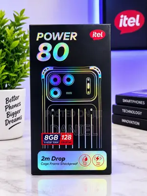 New Itel Power 80 128 GB