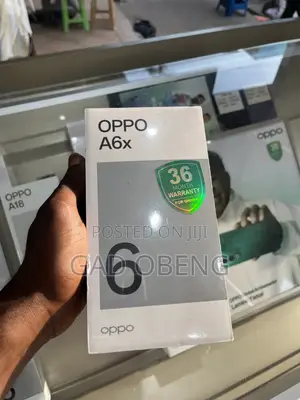 New Oppo A6x 64 GB Black