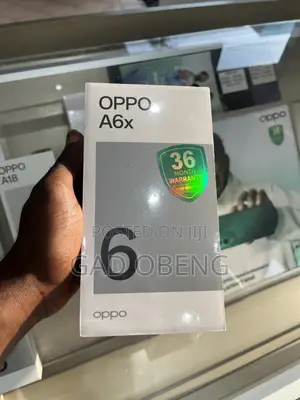 New Oppo A6x 64 GB Black