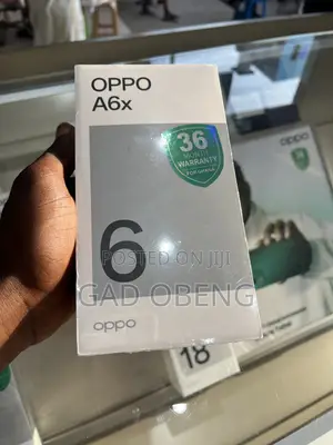 New Oppo A6x 64 GB Black