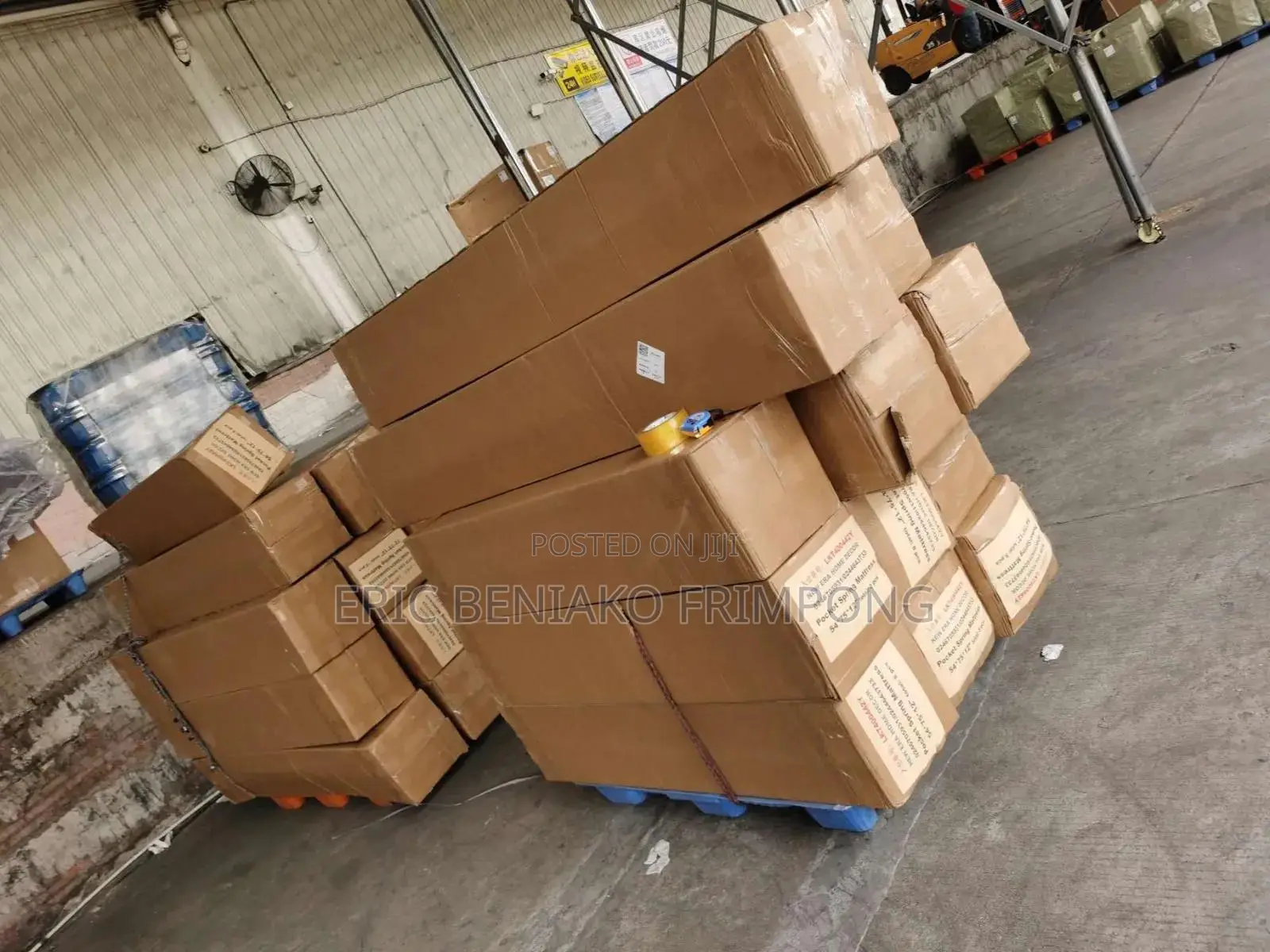 84x75x12 Inches King Size Compressed Orthopedic Mattress