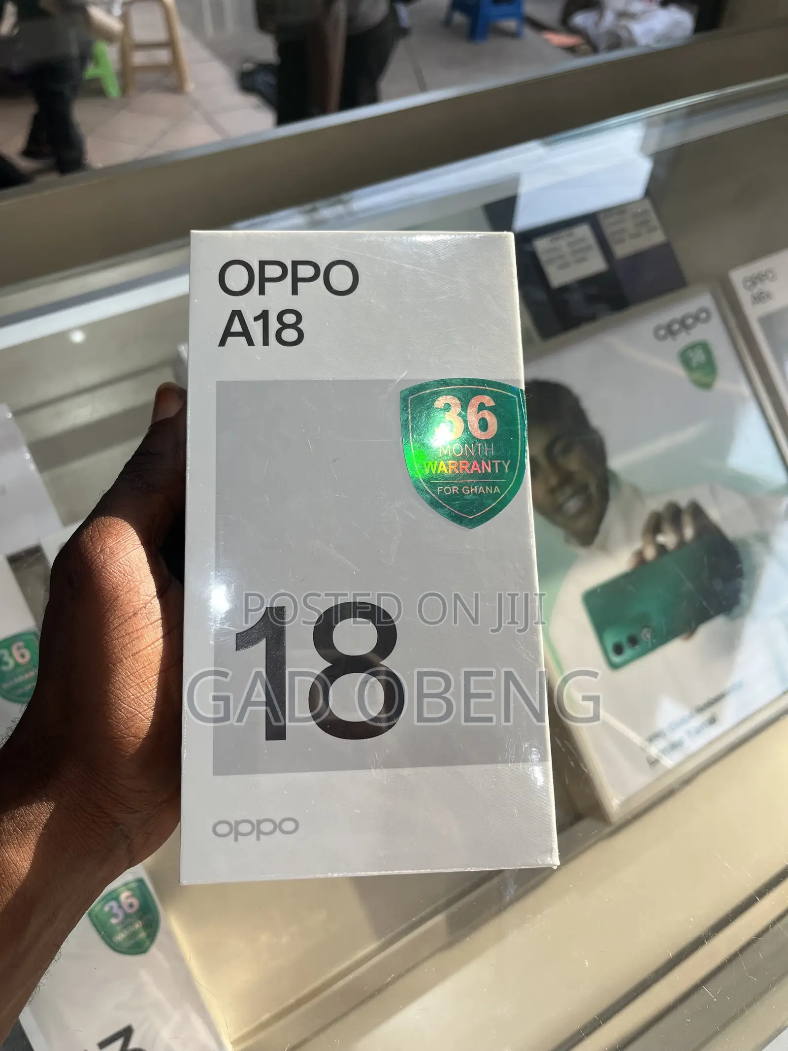 New Oppo A18 128 GB Black